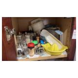 Salt and Pepper Shakers, Food Storage Cups