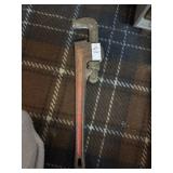 Rigid 18in pipe wrench