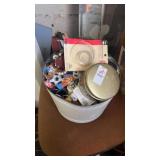 Bin of Sewing Items