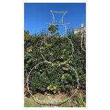 Snowman light up wire decoration 10x5ft