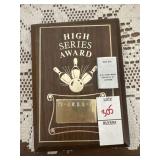 Vietnam Vulcan lighter and bowling plaque