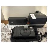 3 vintage cameras - Kodak, Polaroid and Cannon
