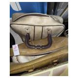 Vintage bowling bags and shoes