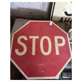 Metal stop sign 24 X 24in