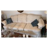 Flex Steel Floral Couch and Loveseat