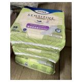 3 unopened packages of ladies maximum pads