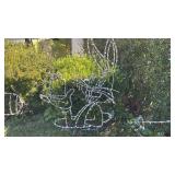 Bugs Bunny light up wire decoration 60x44in.