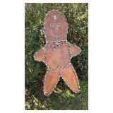 Gingerbread Man light up wire decoration 5x3ft