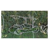 Flintstones Flint-Mobile light up wire decoration