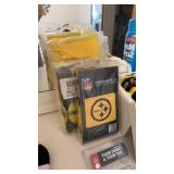 Steelers Ponchos, Team Tag, and Christmas