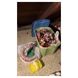 Lot of Easter Decor and Faux Flowers