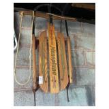Vintage Monoplane runner sled