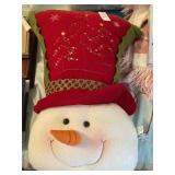 Snowman pillow