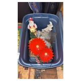 Lot of Holiday Plates and Decor