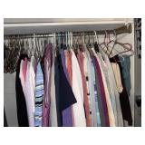 Lot of womens sweaters (L) and pants (M)