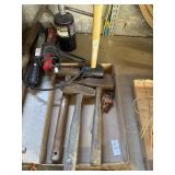 Vintage mallets and forging tools