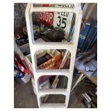 Pool ladder, net, pole saw etc
