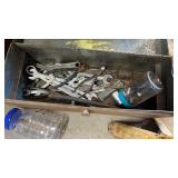 Wrenches with toolbox and jack stand