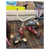 Vintage Hedstrom red childs tricycle