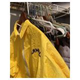 Camel jacket XL and hangers