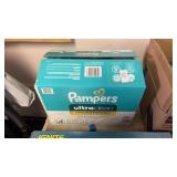 Box of Pampers Wet Wipes