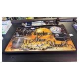 Pittsburgh Steelers New Years Welcome Mat