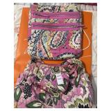 Vera Bradley wildflower paisley and priscilla