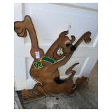 Small metal framed Scooby-Doo- yard decor- 29