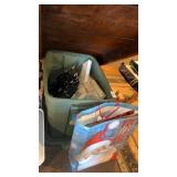 Holiday Lights and Gift Baskets