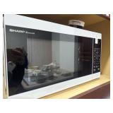 SHARP carousel microwave clean