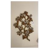 MCM Floral Wall Plaque