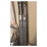 2 Umbra Drapery Rods