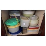 Lot of  Tupperware and Food Storage Containers