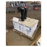 PALLET OF AEP HIGH PERFORMANCE STRETCH WRAP, BLACK