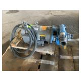 BALDOR 7.5 HP ELECTRIC MOTOR, GOULDS 3656 PUMP