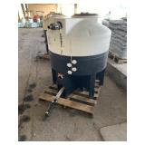 POLYETHYLENE CONE BOTTOM TANK WITH STAND