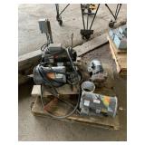 PALLET WITH ASSORTED ELECTRIC MOTORS