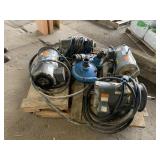 PALLET WITH ASSORTED ELECTRIC MOTORS