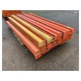 (36) 8' PALLET RACKING BEAMS