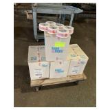 (4) BOXES 'STOP IF SEAL IS BROKEN' TAPE