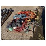 PALLET WITH ASSORTED ELECTRICAL WIRE