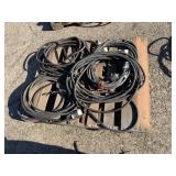 PALLET WITH ASSORTED HEAVY DUTY ELECTRICAL CORDS