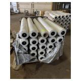 (24) ROLLS 51' X 49' X 85' GUSSETED COVERS