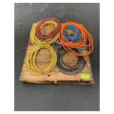 PALLET WITH ASSORTED AIR HOSES