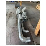 ASSORTED GALVANIZED DUCTING, 4', 6', 8' 12'