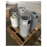 (4) PROPANE BOTTLE, EMPTY