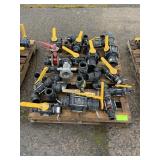PALLET WITH ASSORTED BANJO VALVES