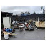 SEVERAL PALLETS OF ASSORTED SCRAP METAL