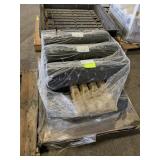 CENTER FOLD SHEETS, BLACK, 30' X 60'