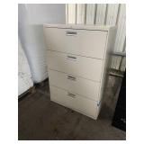 HON 4 DRAWER LATERAL FILE CABINET